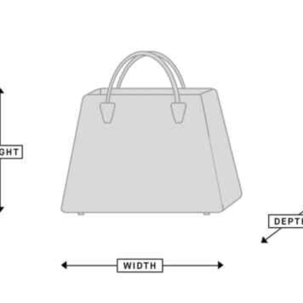 Tre Vero Top Frame Leather Stud Accented Shoulder‎ Bag - Picture 12 of 12